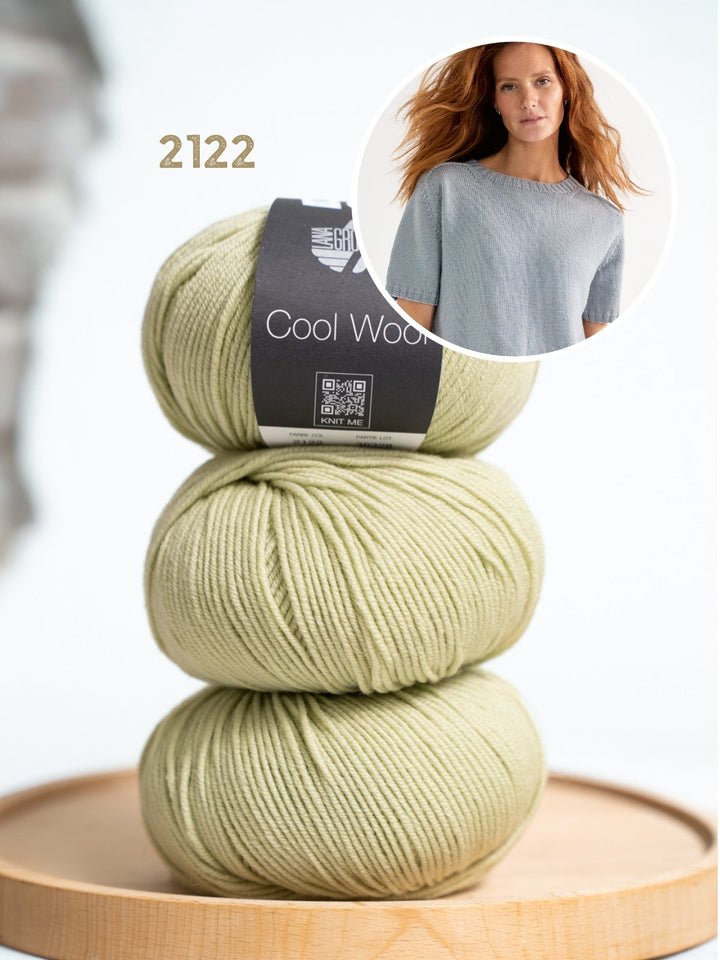 Strickpaket Shirt Hedda II - Cool Wool