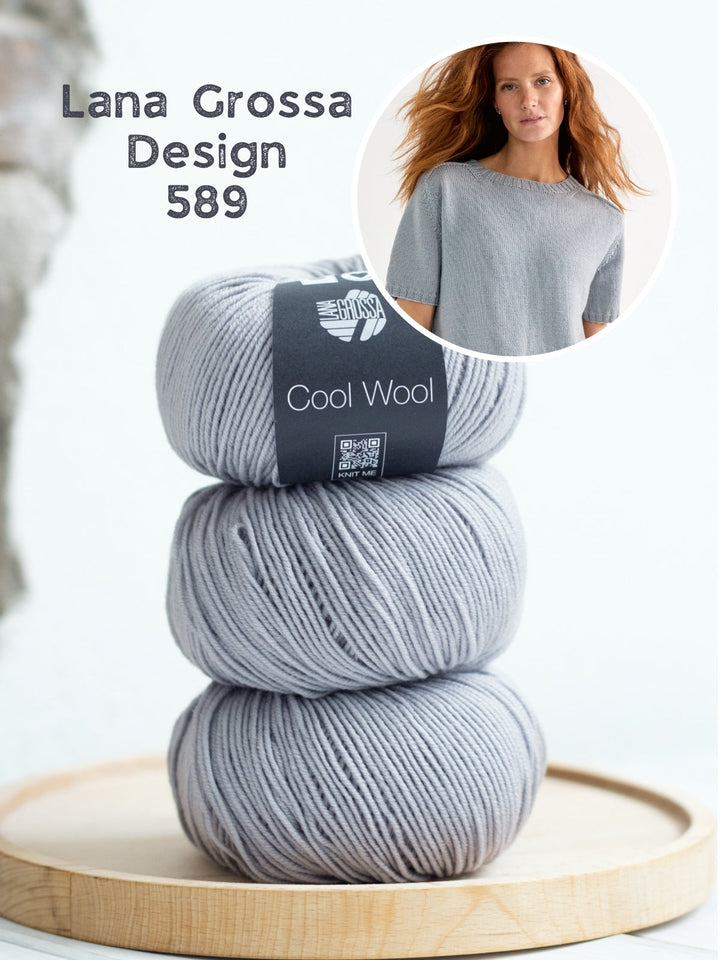 Strickpaket Shirt Hedda II - Cool Wool