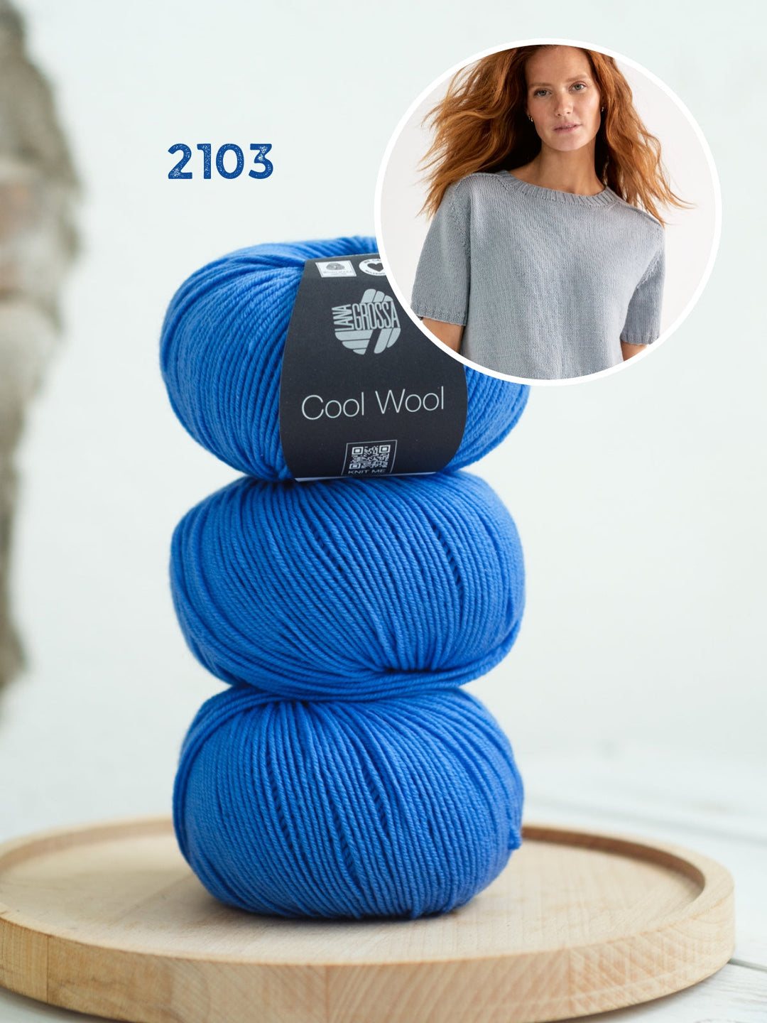 Strickpaket Shirt Hedda II - Cool Wool