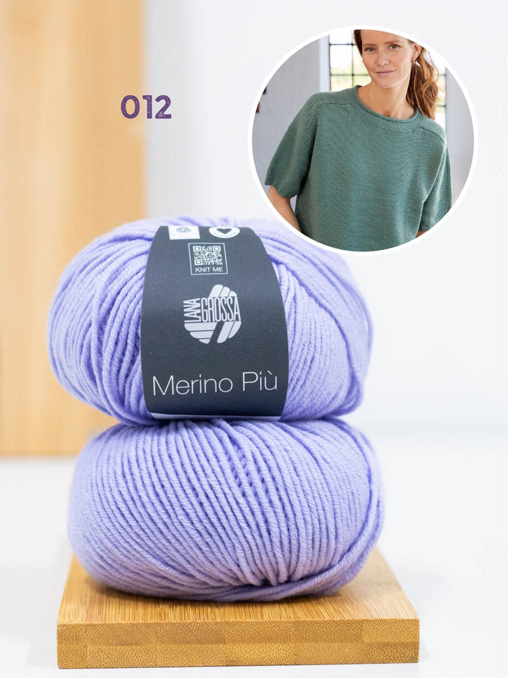 Strickpaket Shirt Hedda III - Merino Più