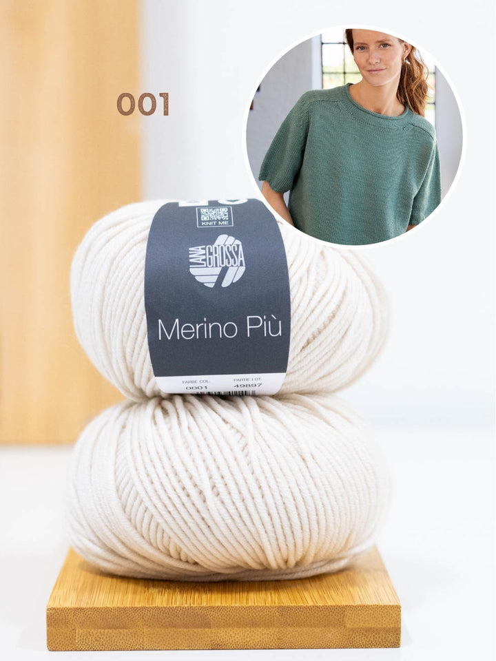 Strickpaket Shirt Hedda III - Merino Più