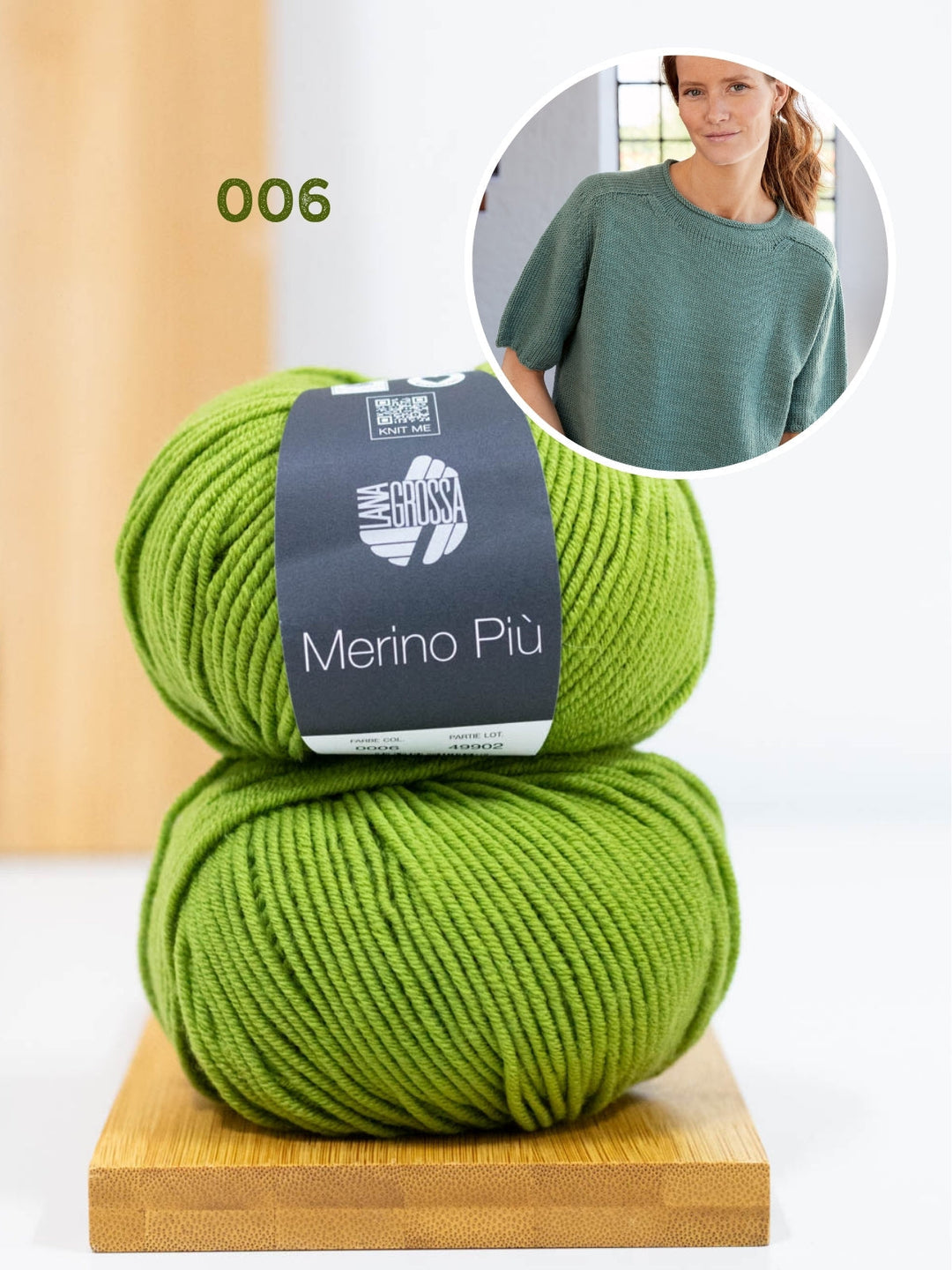 Strickpaket Shirt Hedda III - Merino Più