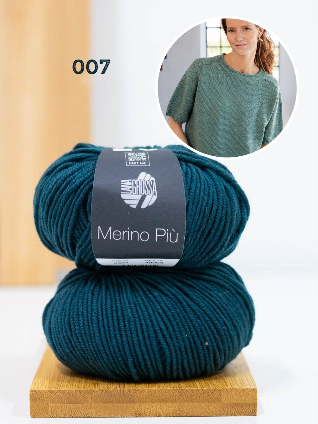 Strickpaket Shirt Hedda III - Merino Più