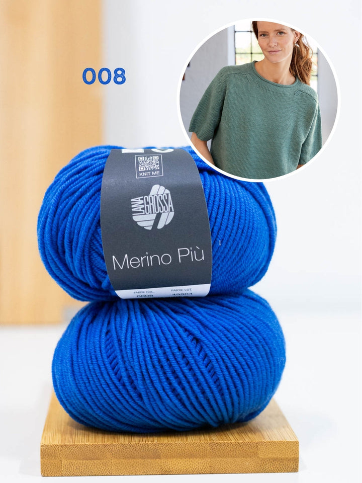 Strickpaket Shirt Hedda III - Merino Più
