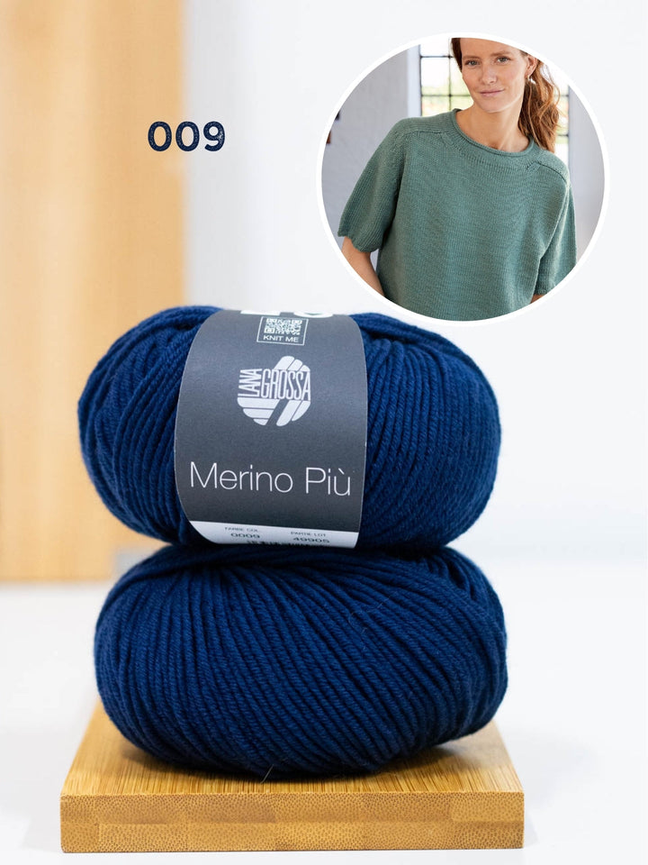 Strickpaket Shirt Hedda III - Merino Più