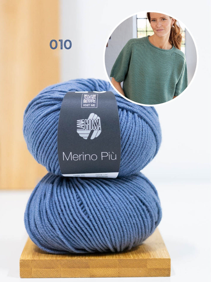 Strickpaket Shirt Hedda III - Merino Più