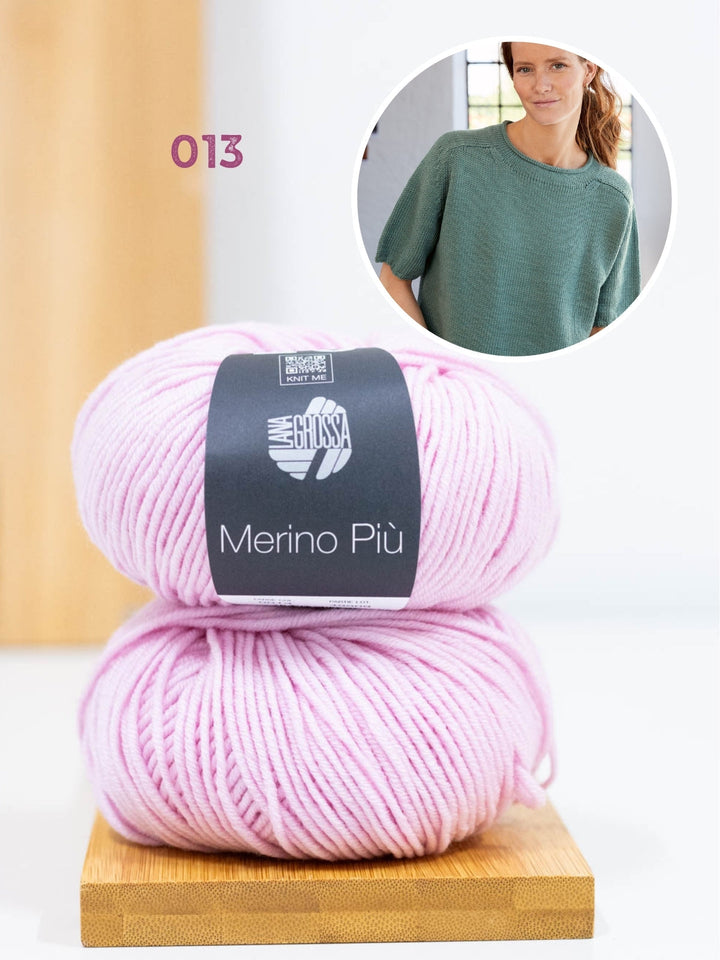 Strickpaket Shirt Hedda III - Merino Più