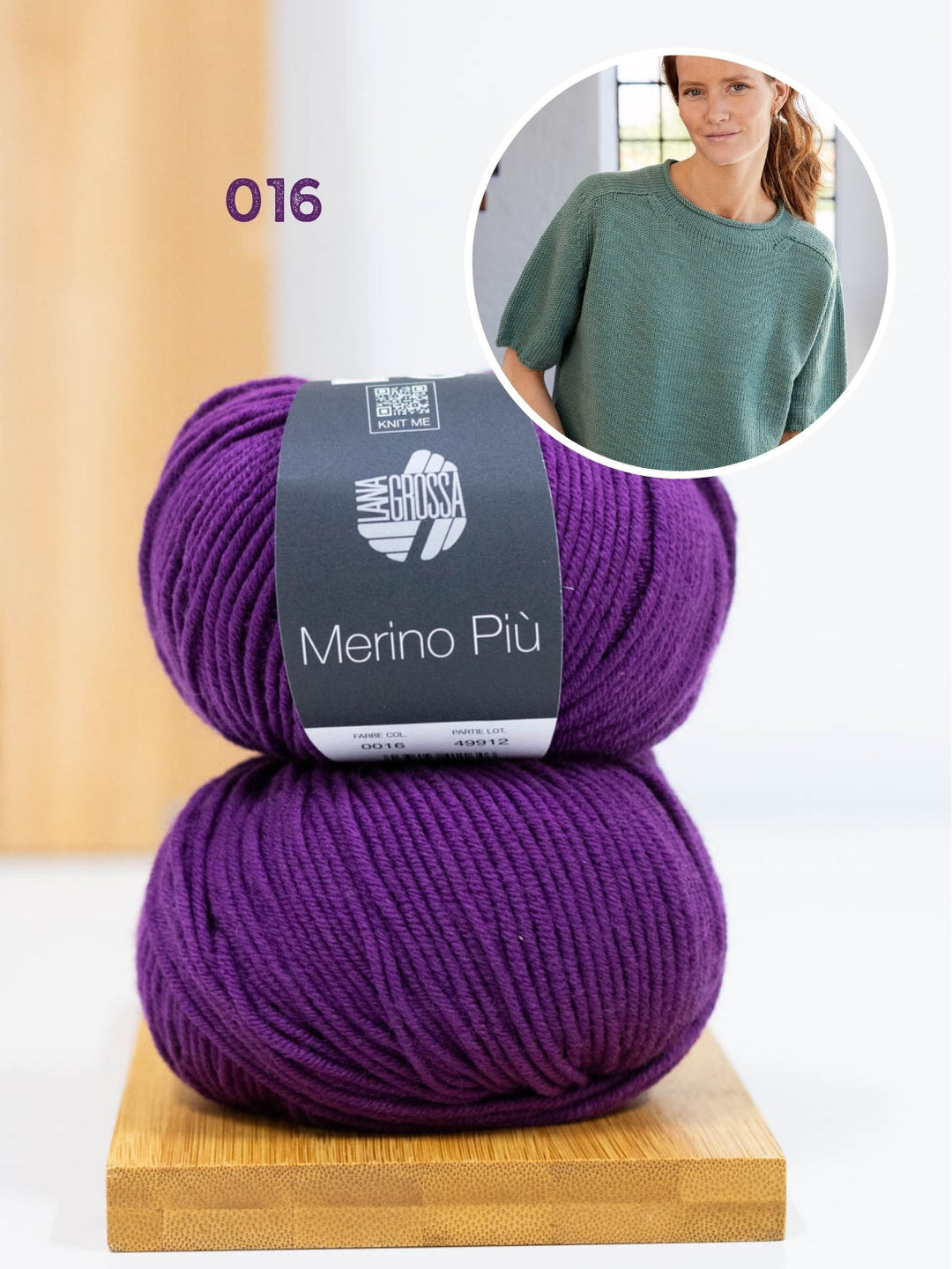Strickpaket Shirt Hedda III - Merino Più