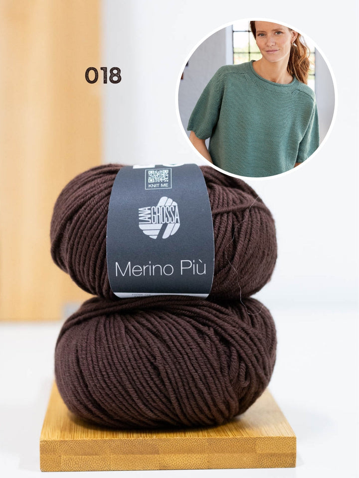 Strickpaket Shirt Hedda III - Merino Più