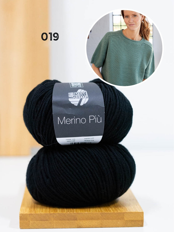 Strickpaket Shirt Hedda III - Merino Più