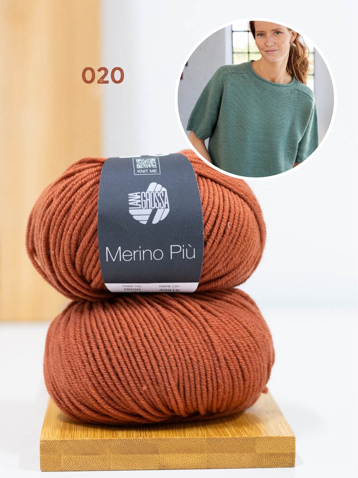 Strickpaket Shirt Hedda III - Merino Più