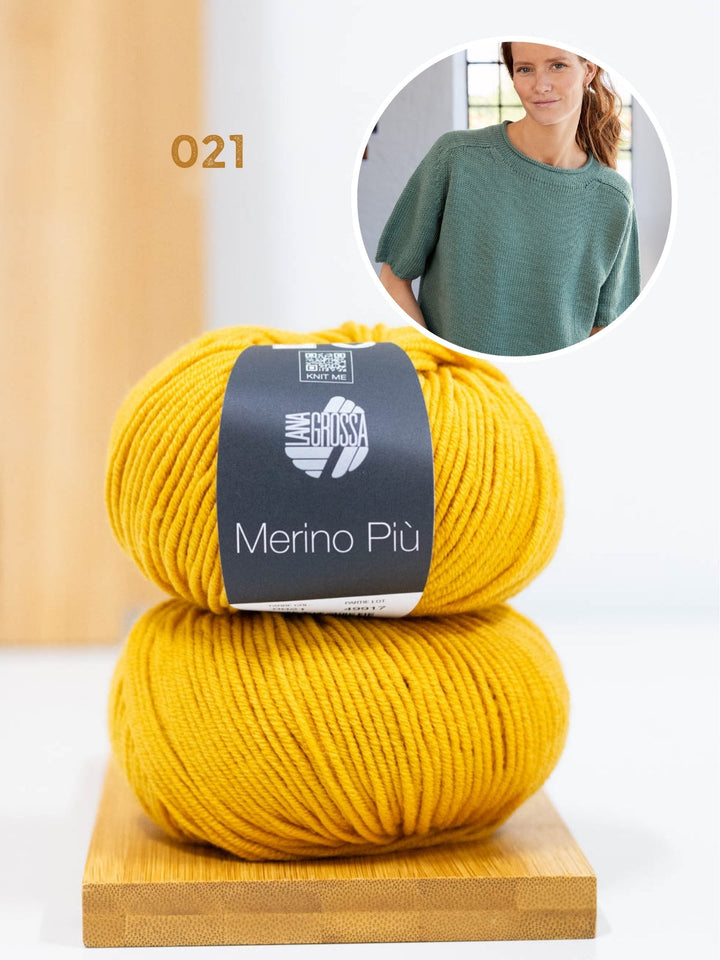 Strickpaket Shirt Hedda III - Merino Più
