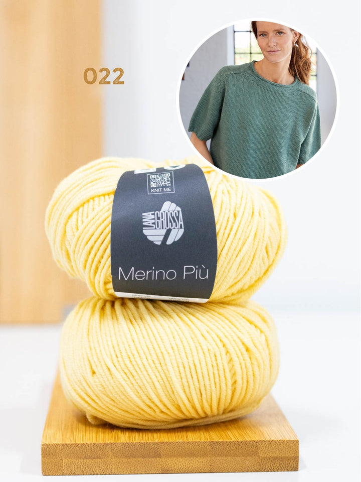Strickpaket Shirt Hedda III - Merino Più