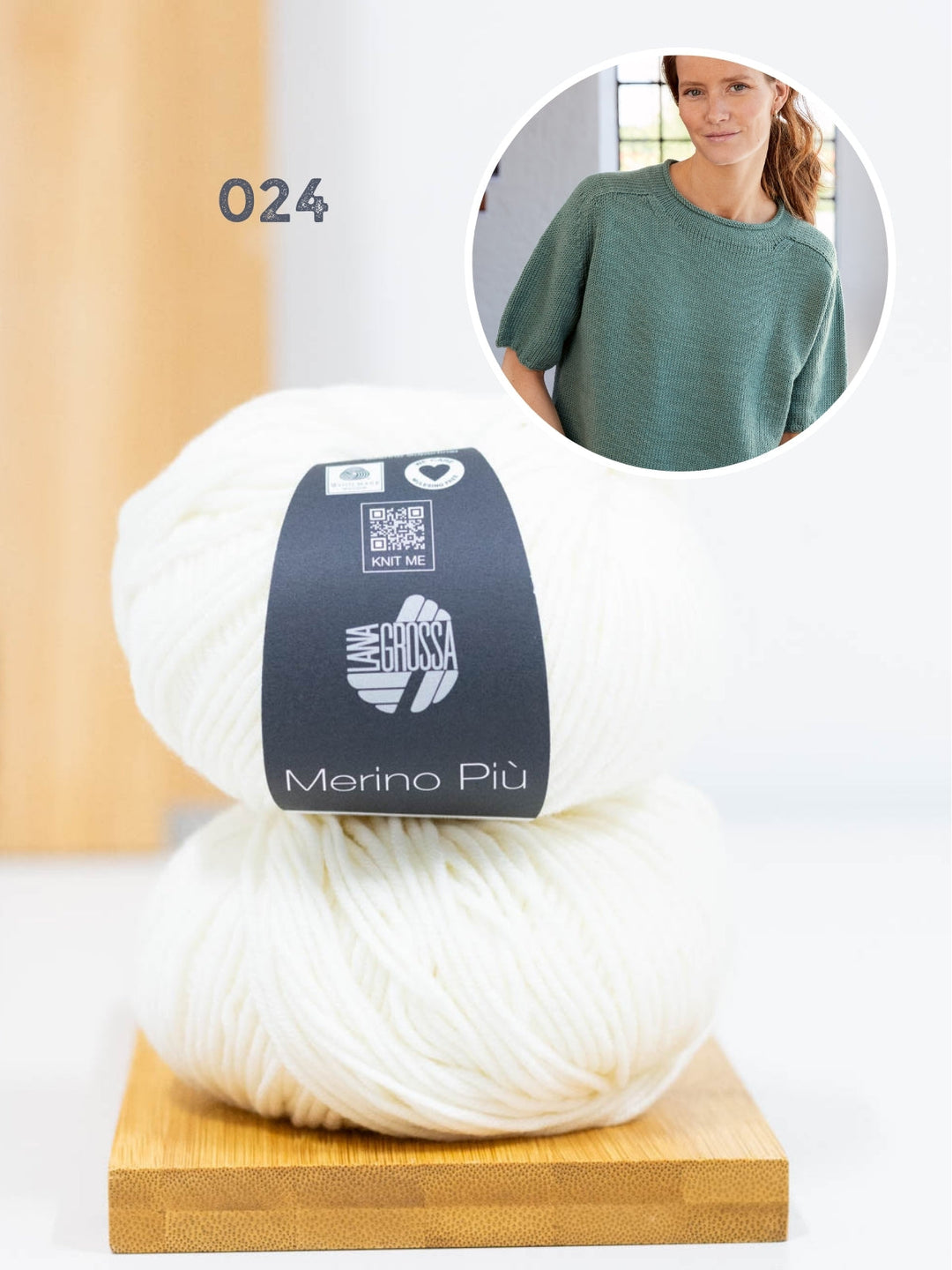 Strickpaket Shirt Hedda III - Merino Più
