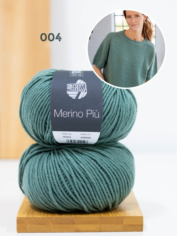 Strickpaket Shirt Hedda III - Merino Più