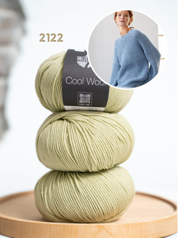 Strickpaket Pullover Marta III - Cool Wool