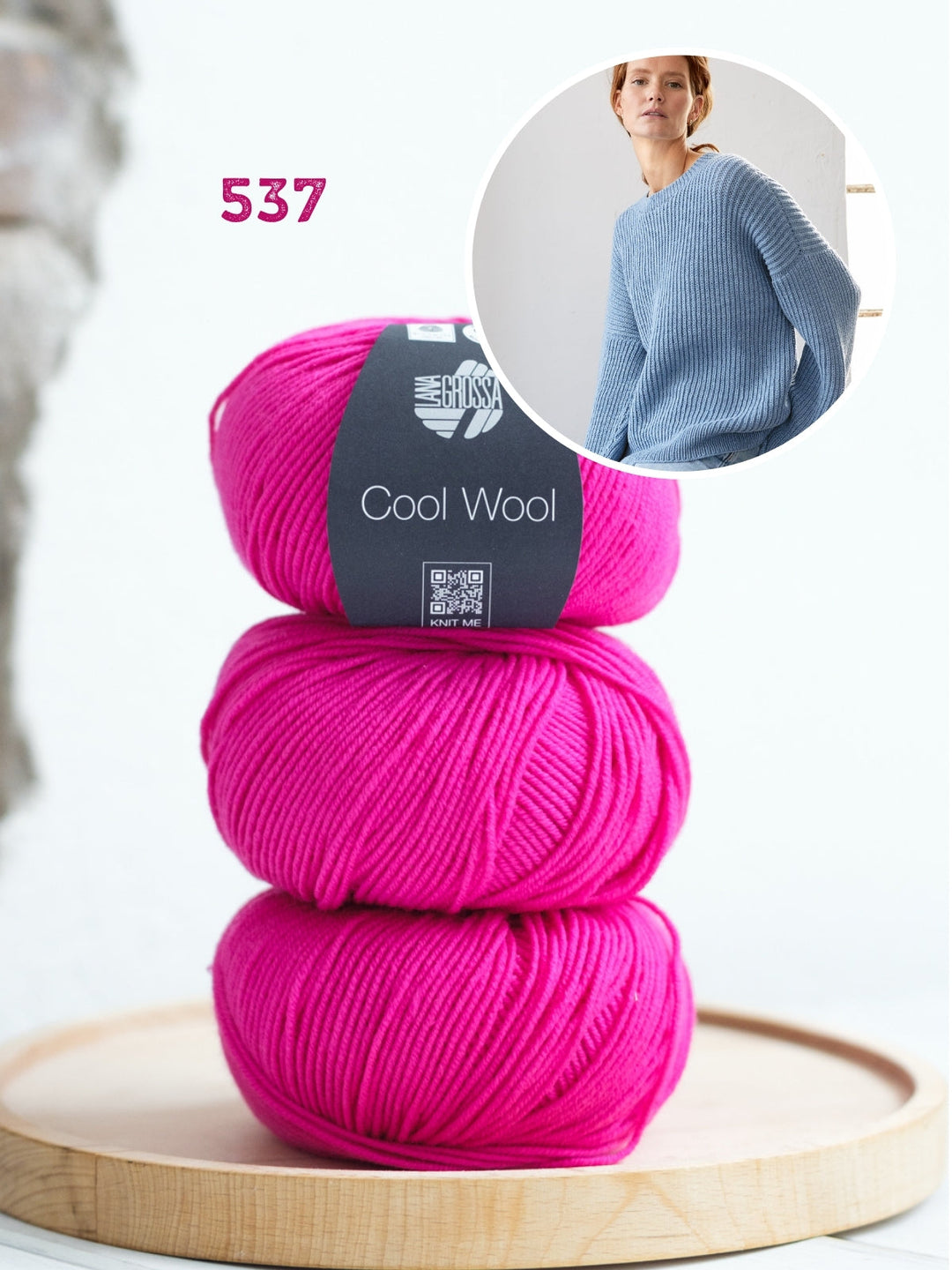 Strickpaket Pullover Marta III - Cool Wool