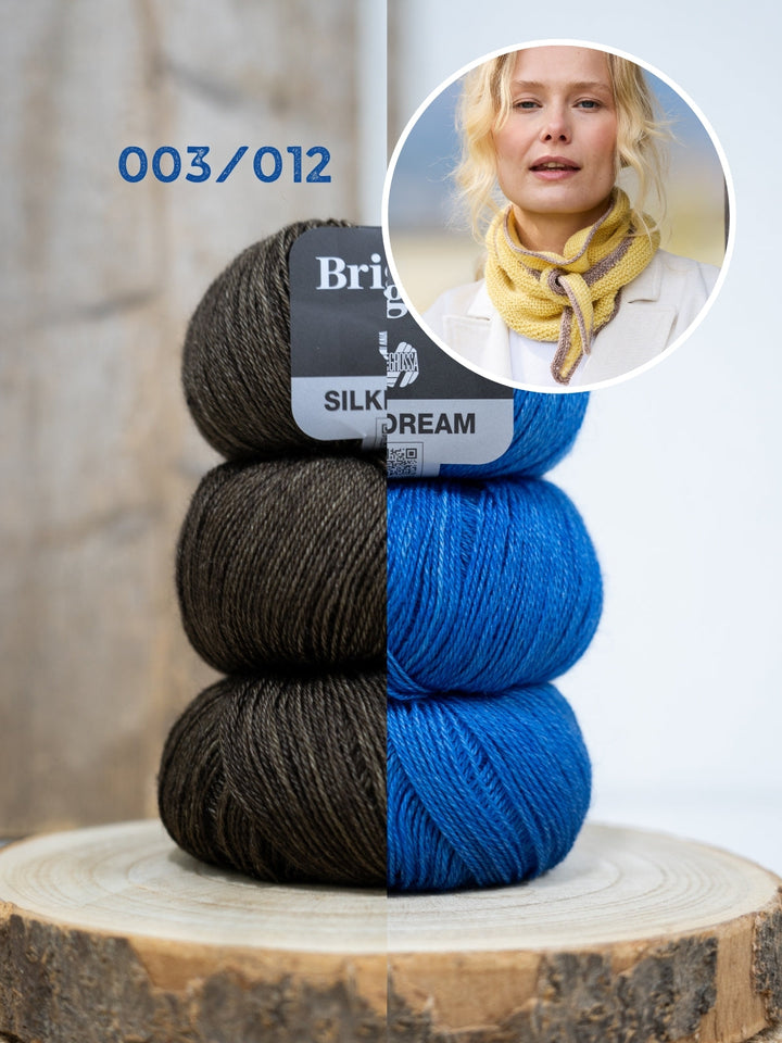 Strickpaket Brigitte Silkdream Schal