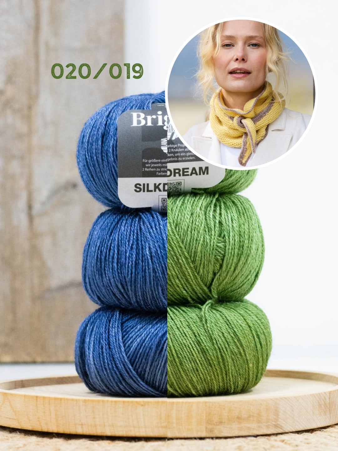 Strickpaket Brigitte Silkdream Schal