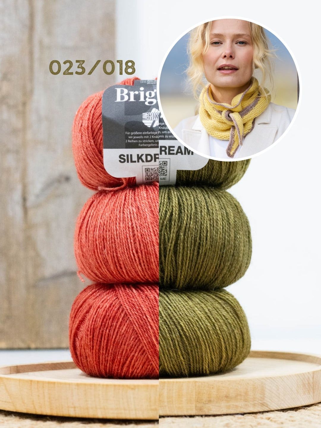 Strickpaket Brigitte Silkdream Schal