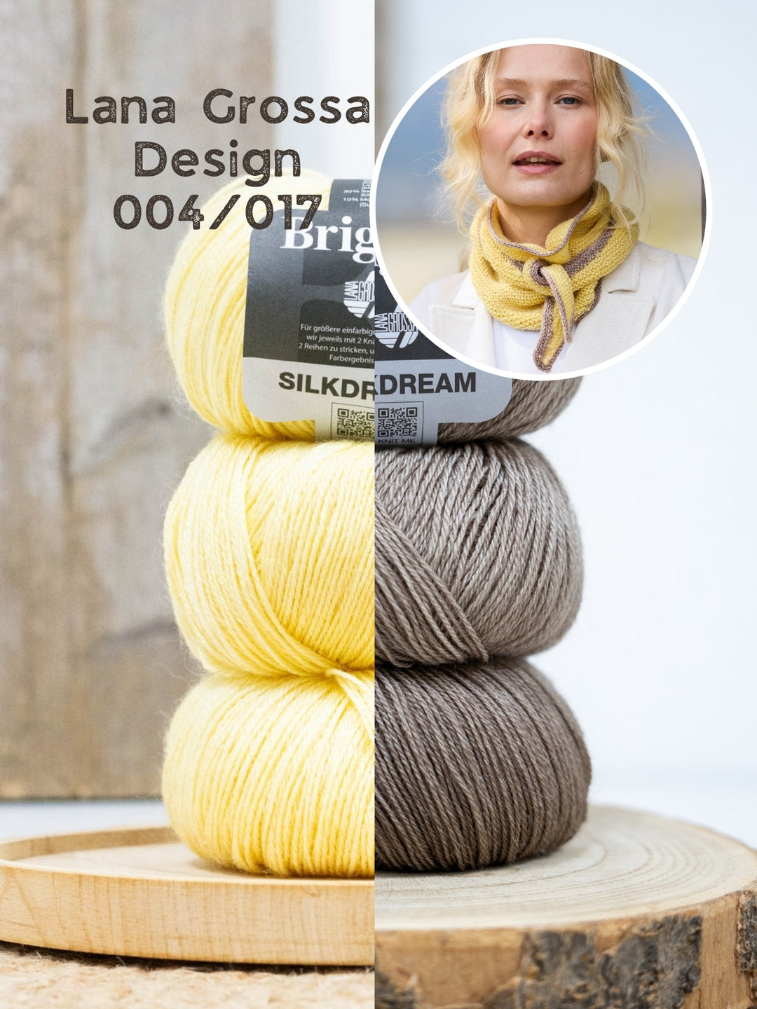 Strickpaket Brigitte Silkdream Schal