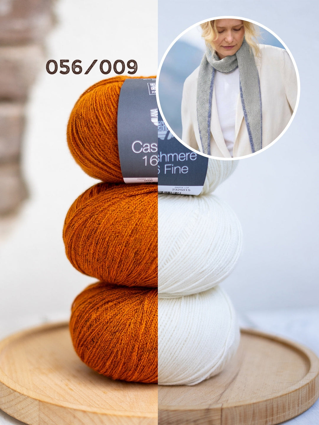 Strickpaket Cashmere 16 Fine Schal