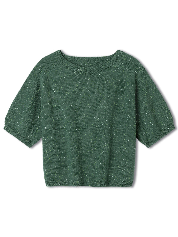 Strickpaket Shirt Hedda IV - Cool Wool Dots