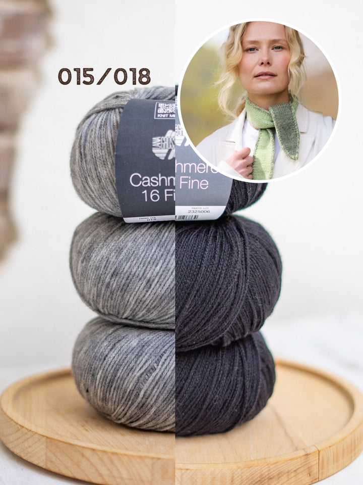 Strickpaket Cashmere 16 Fine Schal