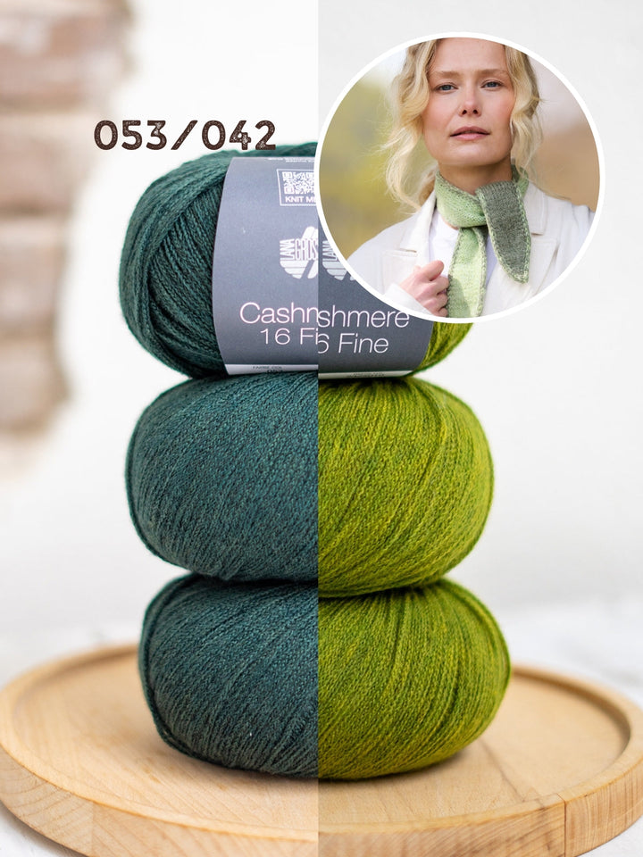 Strickpaket Cashmere 16 Fine Schal