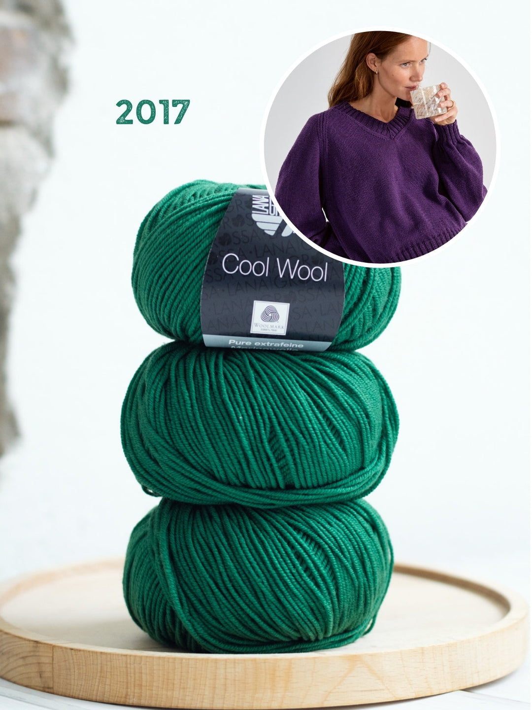 Strickpaket Pullover Hannah III - Cool Wool