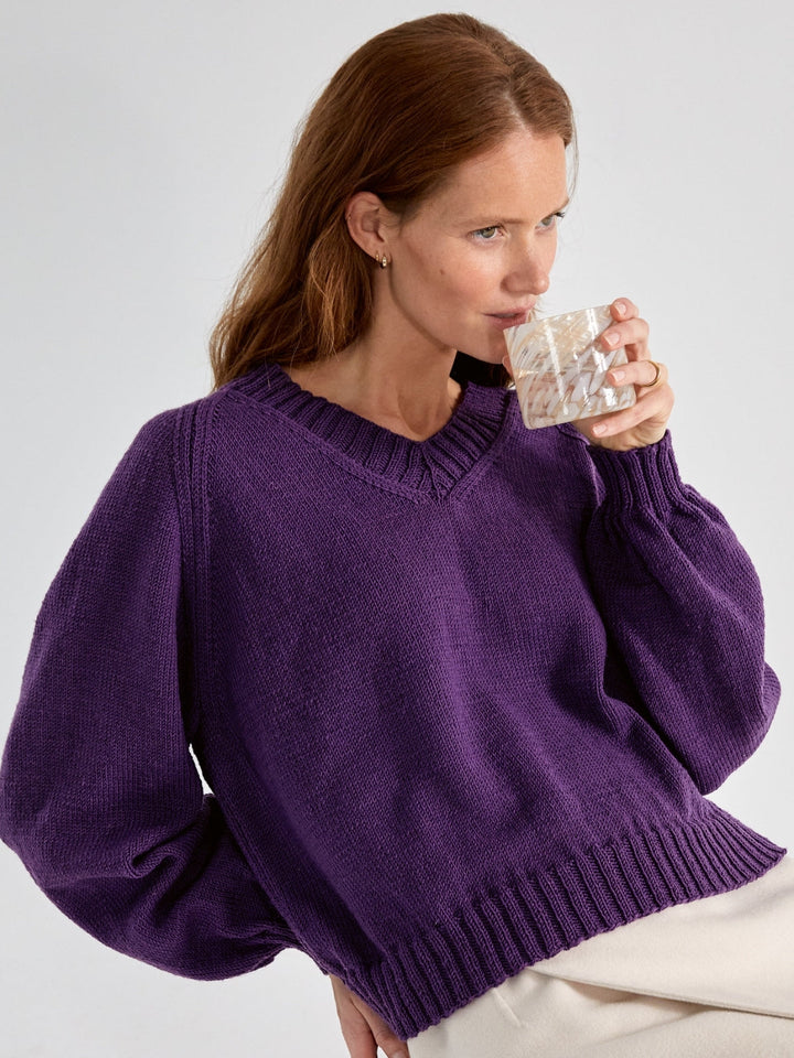 Strickpaket Pullover Hannah III - Cool Wool