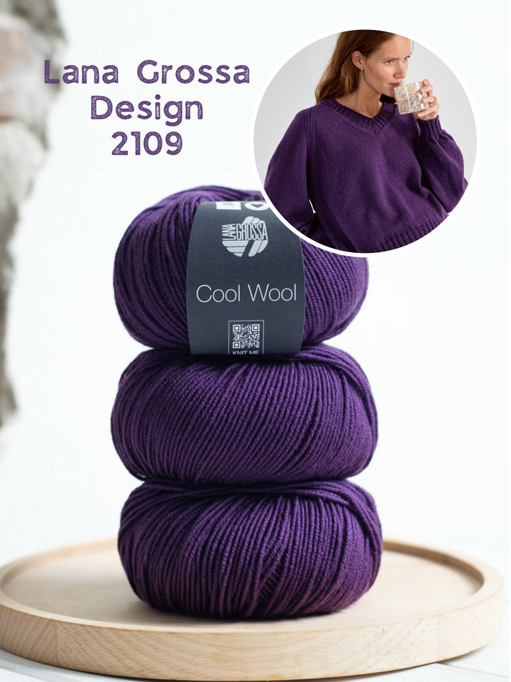 Strickpaket Pullover Hannah III - Cool Wool