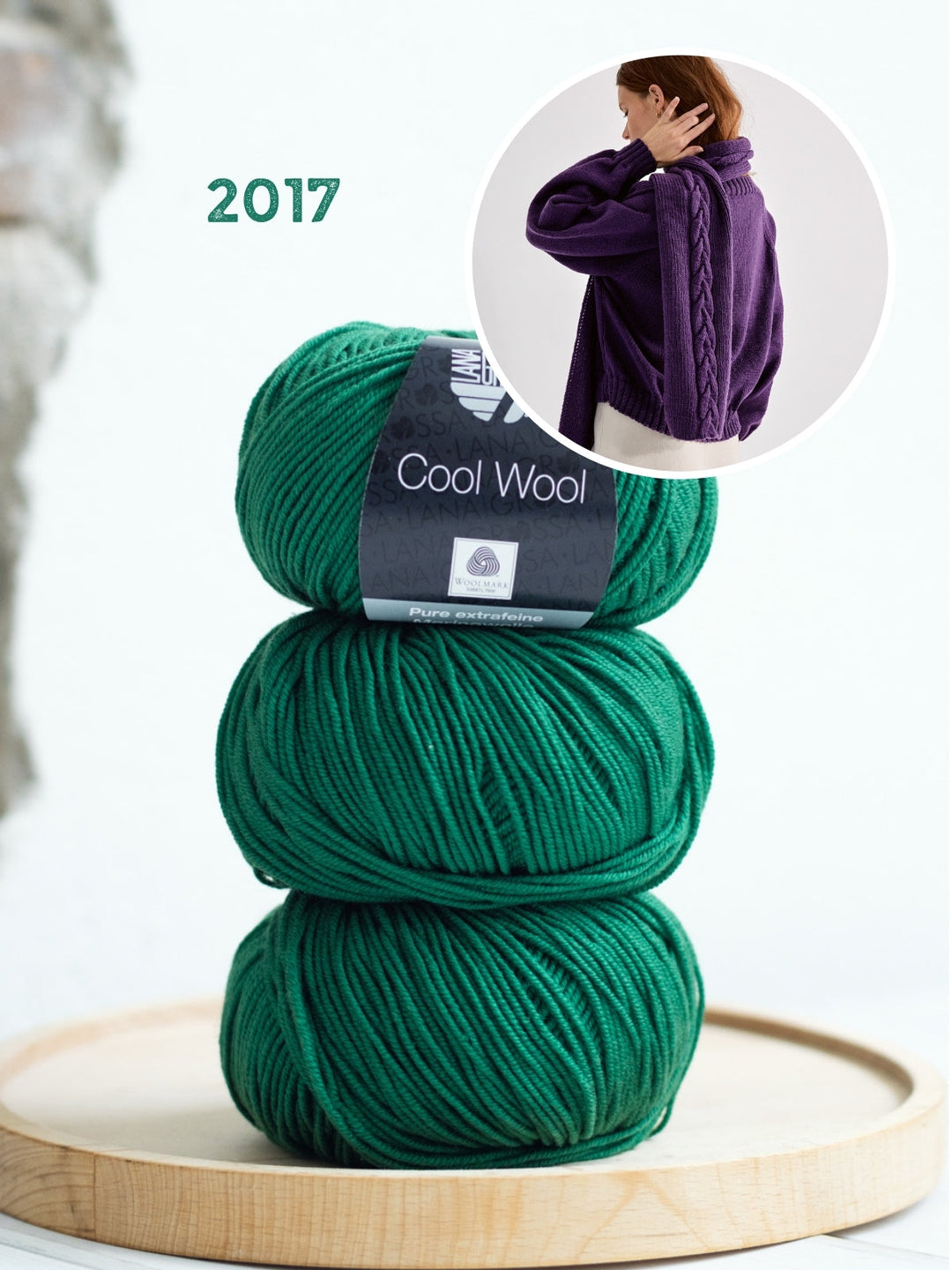 Strickpaket Cool Wool Schal