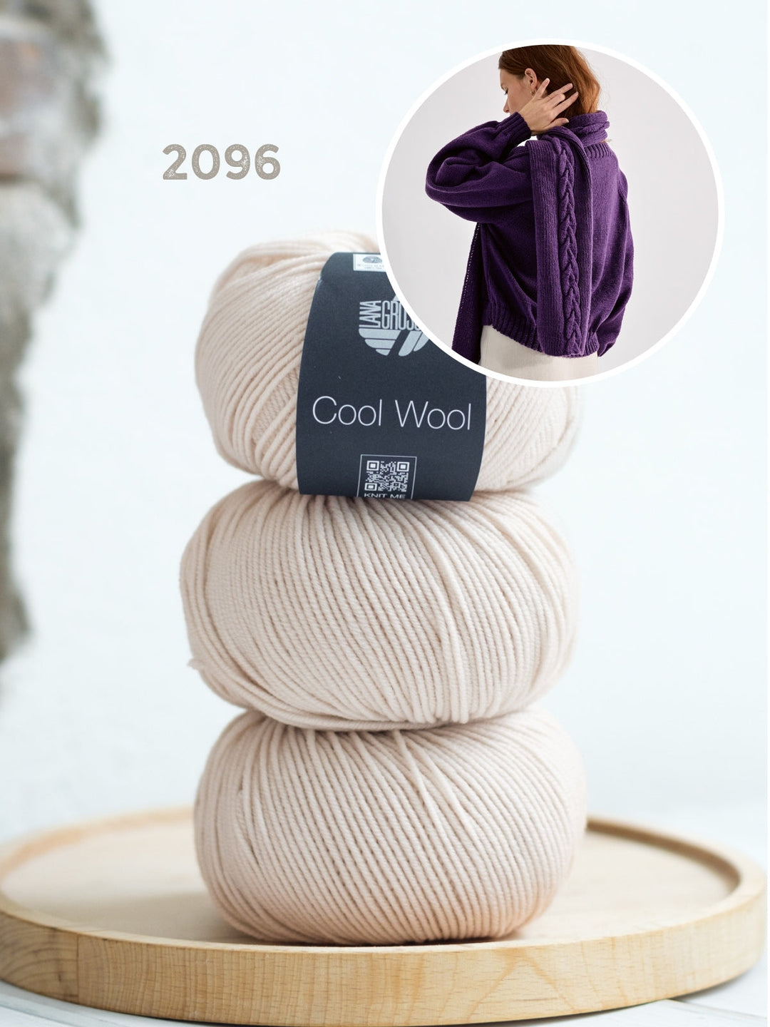 Strickpaket Cool Wool Schal