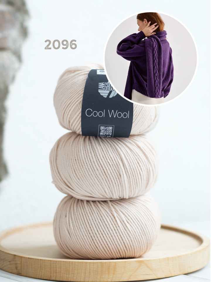 Strickpaket Cool Wool Schal