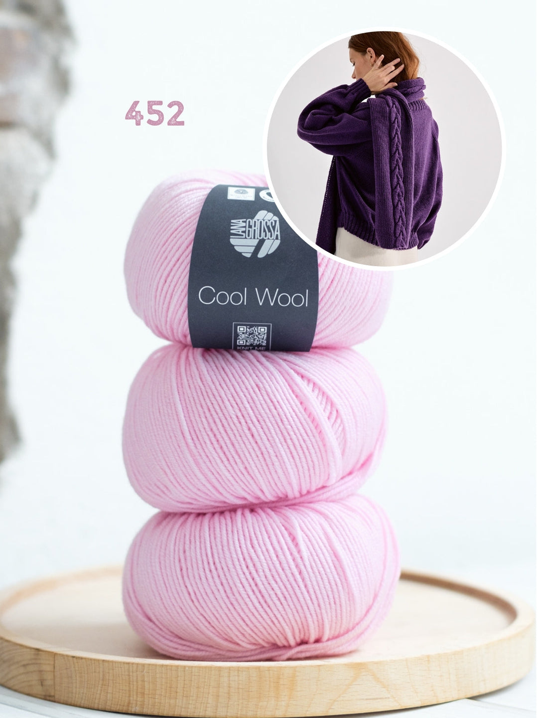 Strickpaket Cool Wool Schal