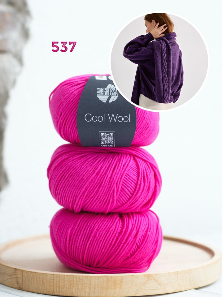 Strickpaket Cool Wool Schal