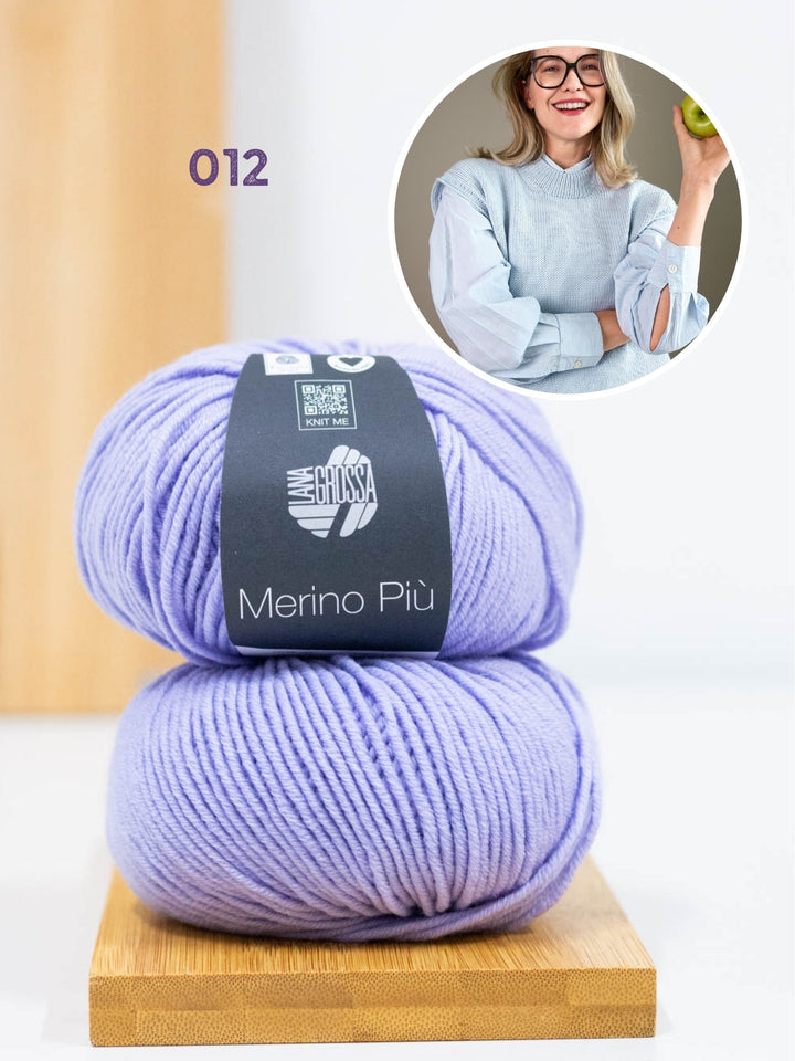 Strickpaket Pullunder Sinchens - Merino Più