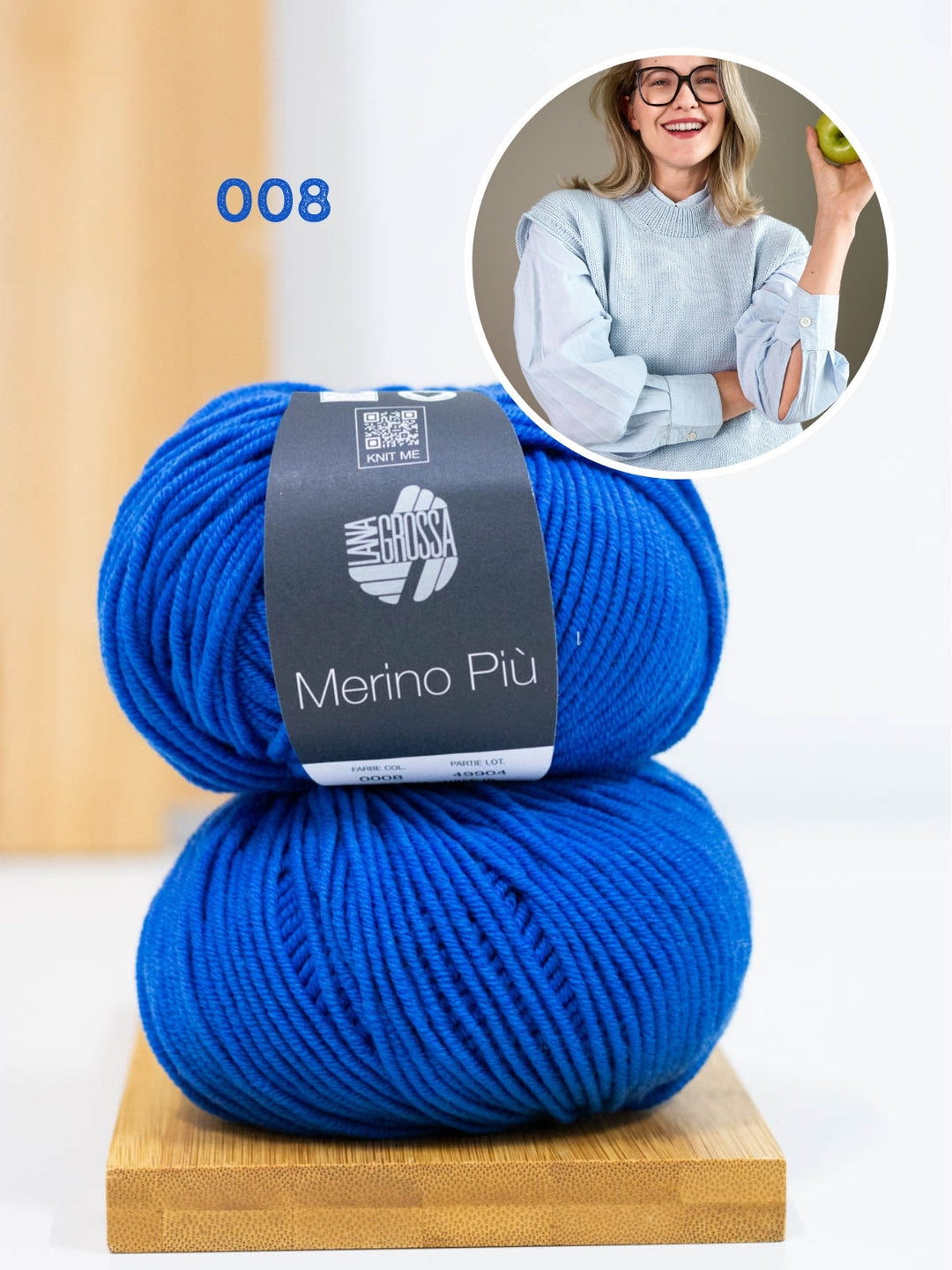 Strickpaket Pullunder Sinchens - Merino Più