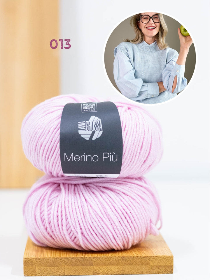 Strickpaket Pullunder Sinchens - Merino Più