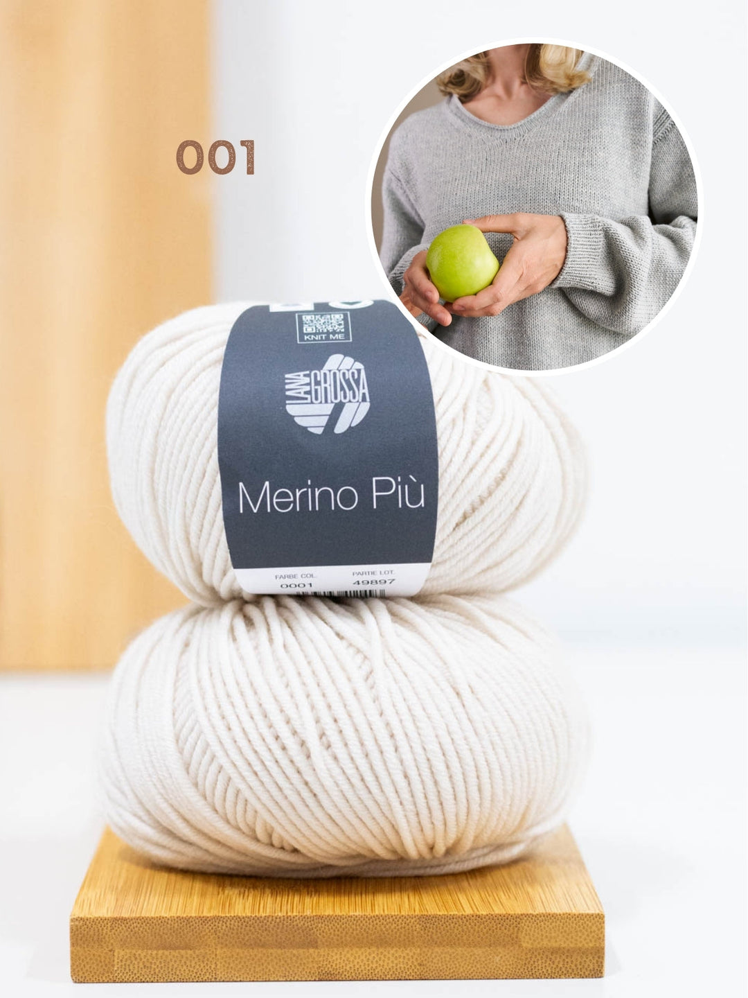 Strickpaket Pullover Sinchens - Merino Più