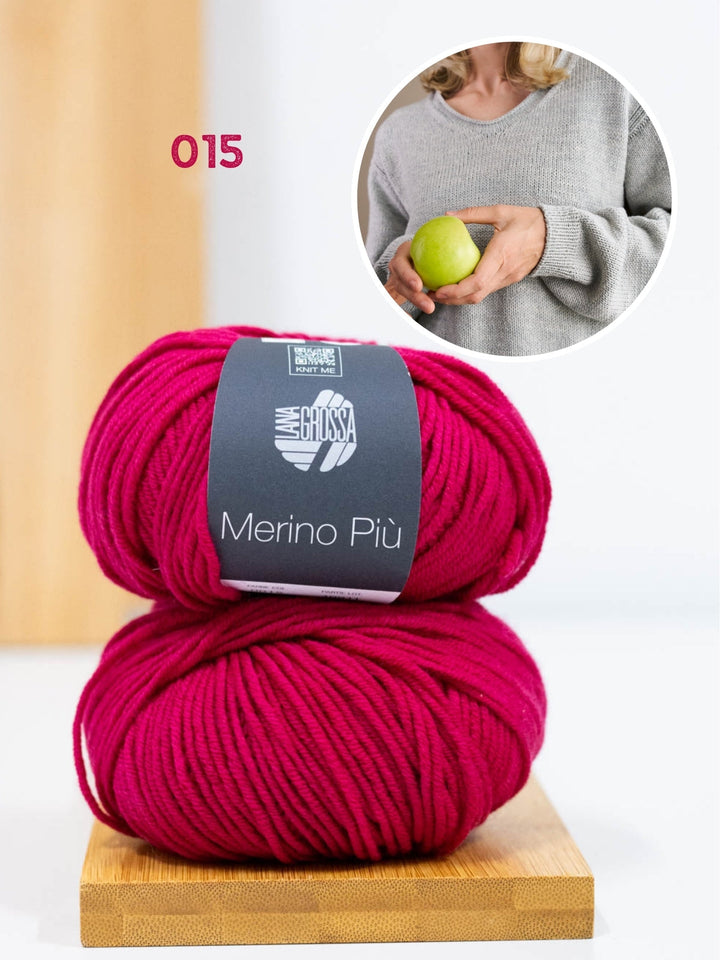 Strickpaket Pullover Sinchens - Merino Più