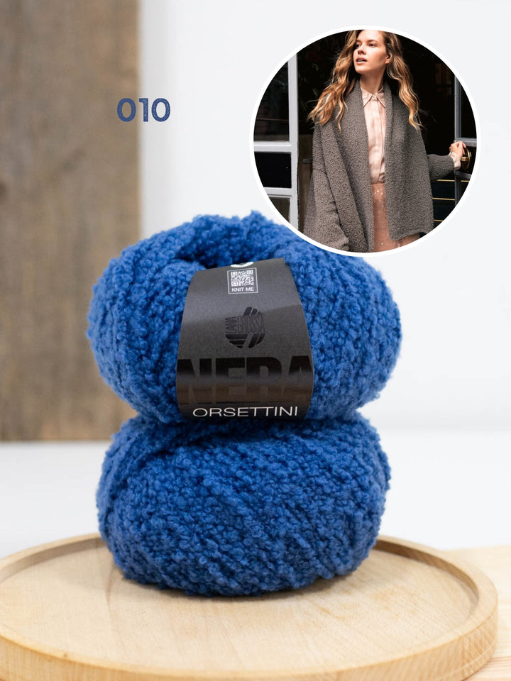 Strickpaket Orsettini Schalkragen-Cardigan