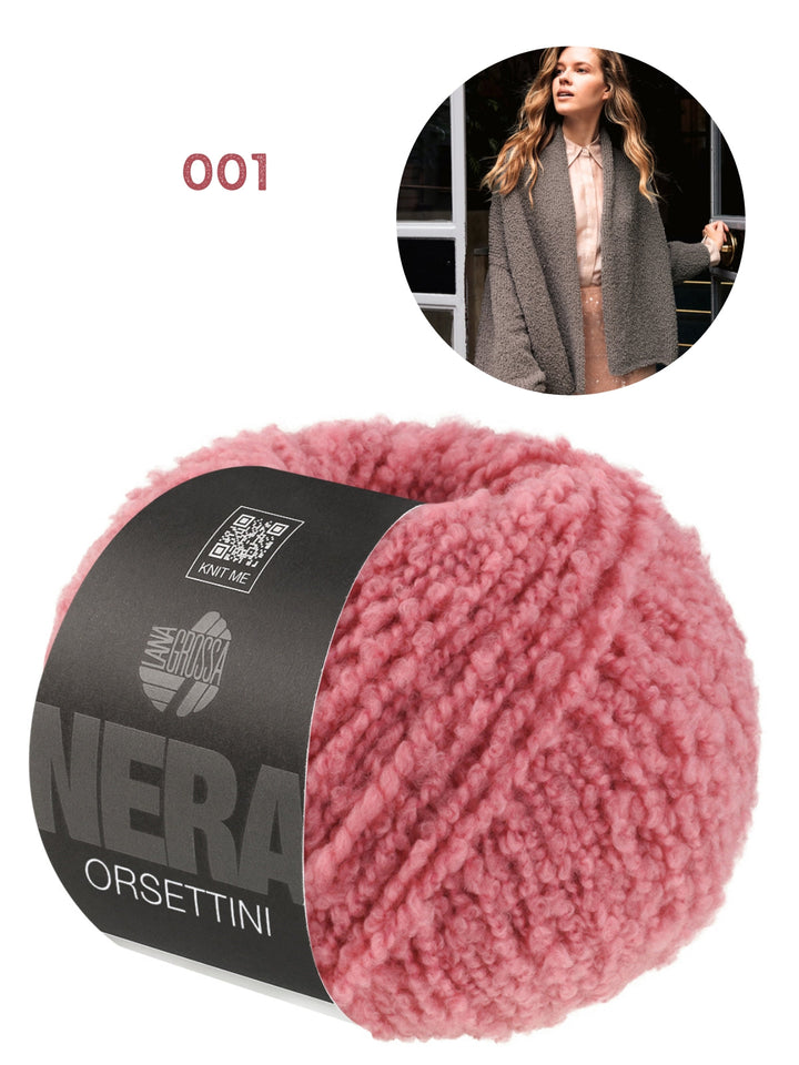 Strickpaket Orsettini Schalkragen-Cardigan