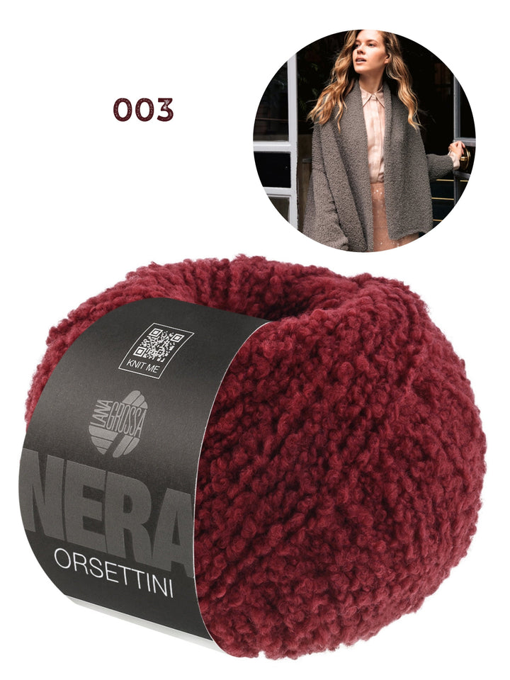 Strickpaket Orsettini Schalkragen-Cardigan