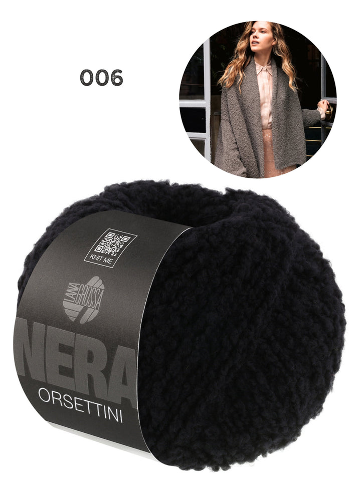 Strickpaket Orsettini Schalkragen-Cardigan