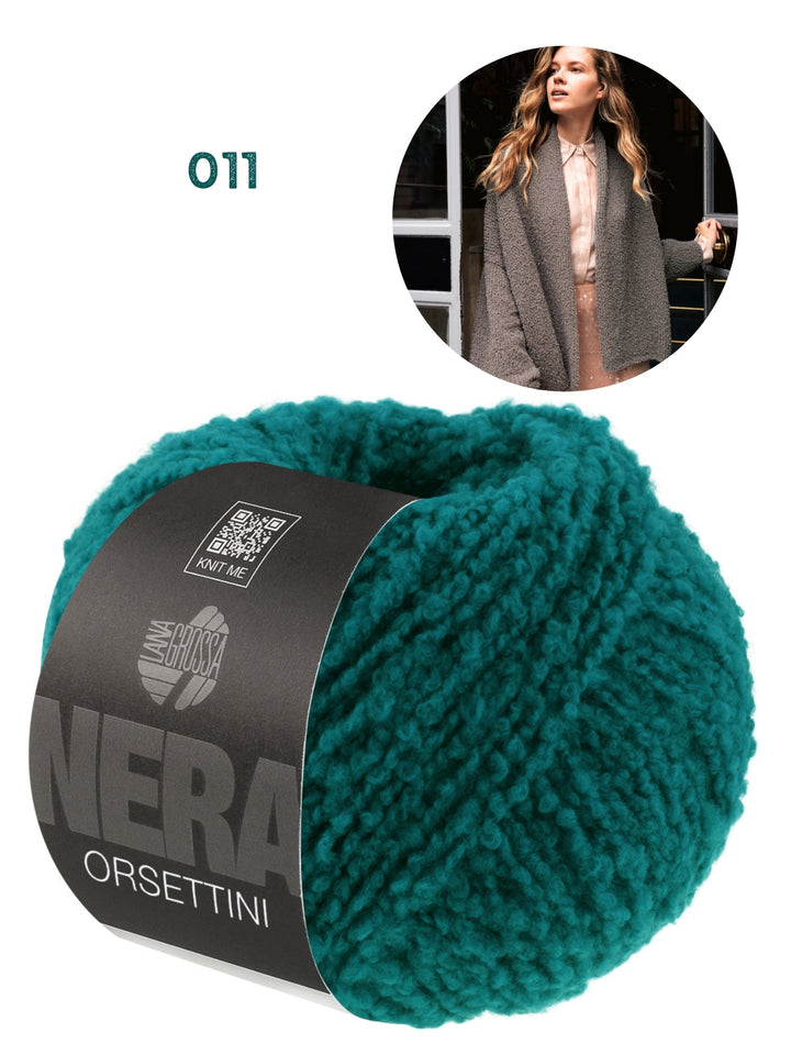 Strickpaket Orsettini Schalkragen-Cardigan