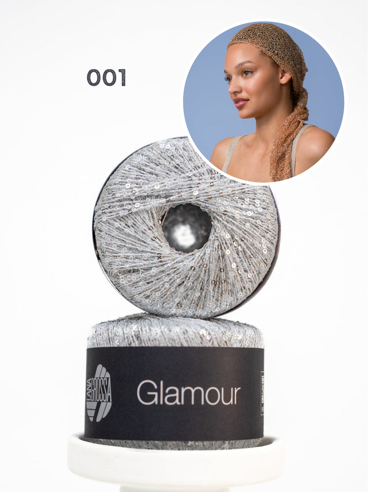 Strickpaket Glamour Dreieckstuch