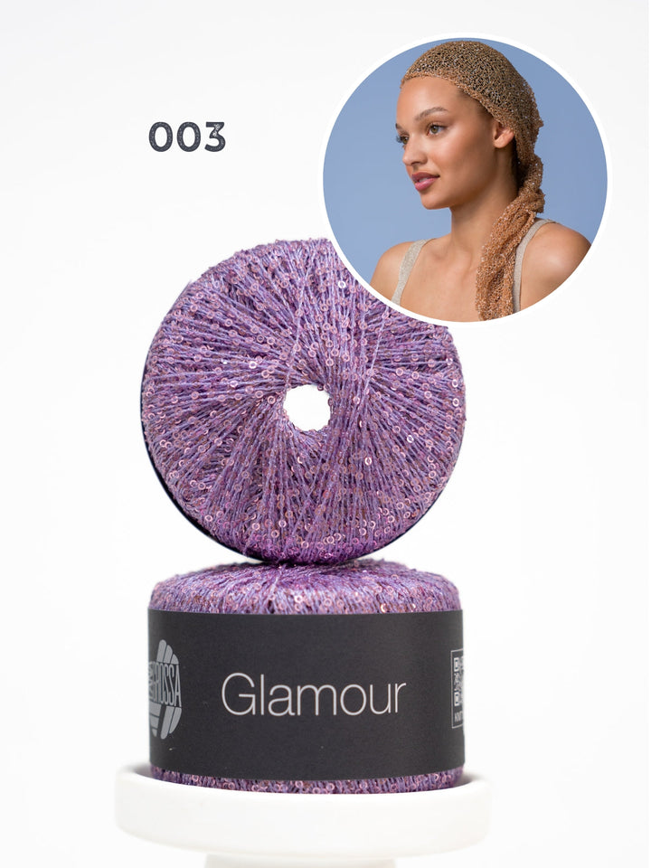 Strickpaket Glamour Dreieckstuch