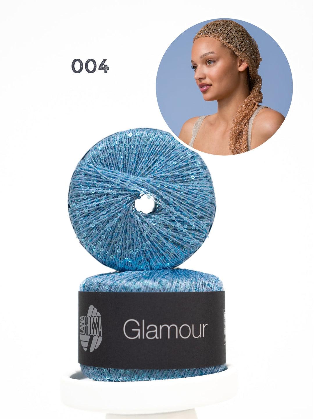 Strickpaket Glamour Dreieckstuch